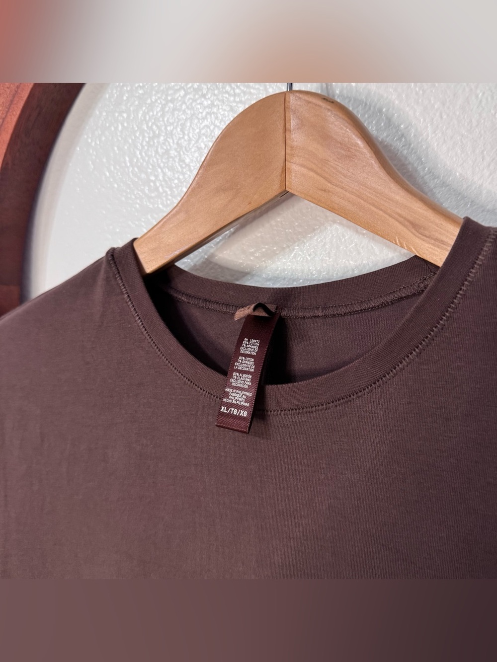 Skims Vintage T-Shirt Long Maxi Dress chocolate brown - Picture 5 of 8